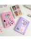 Fashion White Shell (without Inner Pages And Decorations) Love Six-hole Loose-leaf Storage Book