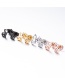 Fashion 104 Rose Gold Stainless Steel Cat Claw Ear Studs
