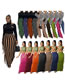 Fashion Armygreen Long Skirt With Fringes On Both Sides