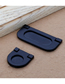 Fashion Brushed Nickel 1753a-small Zinc Alloy Geometric Drawer Wardrobe Door Handle
