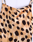 Fashion Leopard Leopard Print Strap Dress