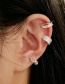 Fashion 2# Alloy Chain Geometric Ear Clip Set