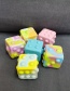 Fashion Light Pink Silicone Rubik's Cube Decompression Toy
