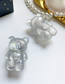 Fashion Bear Stand-silver Flashing Cloud Bear Glitter Cloud Bear Mobile Phone Airbag Holder