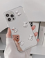 Fashion Anti-fall Mirror-five Bears-iphone 7plus/8plus Bear Mirror Apple Phone Case