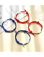 Fashion Milan Rope Sun And Moon Dark Blue And Wine Red Pair A Pair Of Alloy Sunyue Brand Magnetic Round Ball Hand Rope