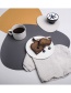 Fashion Red Wine Pu Leather Insulation Non-slip Placemat