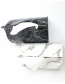 Fashion Marble Black Leather Geometric Drawer Box
