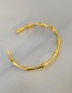 Fashion Gold Color Alloy Bamboo Open Bracelet