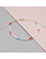 Fashion A Geometric Rice Beads Beaded Pull Handle Rope