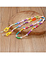 Fashion C Geometric Rice Beads Beaded Soft Ceramic Smiley Glasses Chain