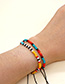 Fashion B Colorful Rice Bead Beaded Pull Handle Rope