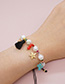 Fashion A Imitation Pearl Crystal Flat Bead Five-pointed Star Cross Tassel Pendant Bracelet
