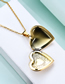 Fashion Round Plate Steel Color Titanium Steel Geometric Medal Necklace
