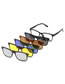 Fashion 2203tr Frame Geometric Magnetic Sunglasses Lens Set