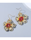 Fashion Insect Set Alloy Geometric Insect Earring Necklace Set