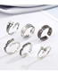 Fashion Musical Note Zinc Alloy Musical Open Ring