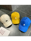 Fashion Grey Letter Embroidered Soft Top Baseball Cap