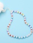 Fashion Random Color Pearl Color Beads Beaded Mobile Phone Strap