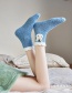 Fashion Picture 7 Pairs Cartoon Doll Coral Fleece Floor Socks Set