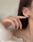 Fashion A Pair Of Ear Clip (triangle Clip) Alloy Geometric Rhinestone Ear Studs