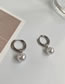Fashion Silver Color Alloy Geometric Pearl Earrings