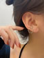 Fashion Silver Color Alloy Geometric Multilayer C-shaped Ear Bone Clip