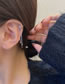 Fashion Silver Color Alloy Star Tassel Ear Bone Clip