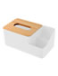 Fashion Yellow Household Pumping Box With Partitioned Storage Box