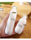 Fashion White 100ml Pp Sub-bottling Press Spray Bottle