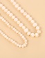 Fashion Milky Irregular Pearl Beaded Necklace