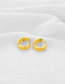 Fashion Gold Color Pure Copper Ring Ear Ring Set