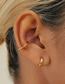 Fashion Gold Color Pure Copper Ring Ear Ring Set