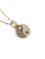 Fashion 01090cx 40+5cm Bead Chain Copper Inlaid Zirconium Gossip Necklace