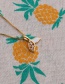 Fashion 01061cx New Needle Box Chain Copper Inlaid Zirconium Drop Oil Fish Tail Necklace