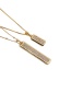 Fashion 01025gz 40+5cm Bead Chain Copper Inlaid Zirconium Geometric Necklace