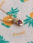 Fashion 01018yh 50+5cm Snake Bone Chain Copper Inlaid Zirconium Rabbit Necklace