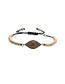Fashion Cb0294cx+box Chain Copper Inlaid Zirconium Eye Adjustable Bracelet