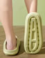 Fashion Light Green Eva Household Non-slip Slippers