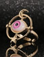 Fashion Pink Pure Copper Xingyue Eye Opening Ring