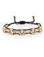 Fashion Package Price Mi-s210242 Rice Beads Braided Eyes Diamond Tassel Bracelet Set