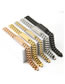 Fashion Steel Color Stainless Steel Strap Chain Bracelet