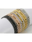Fashion Between Steel Stainless Steel Strap Chain Bracelet