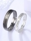 Fashion Love Forever (ri21y0562) Pure Copper Seal Letter Ring Set
