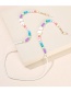 Fashion Star Silicone Ring Suebito Peach Heart Pearl Beaded Geometric Glasses Chain