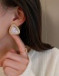 Fashion Round Shape Resin Geometric Round Earrings