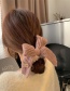 Fashion Coffee Color Yarn Bow Hair Tie