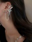 Fashion Earrings And Ear Hooks One-(left Ear) Alloy Diamond Butterfly Tassel Earrings