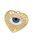 Fashion Navy Blue Copper Diamond Love Eyelashes Eye Diy Accessories