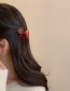 Fashion Red-hairpin Acrylic Round Small Clip